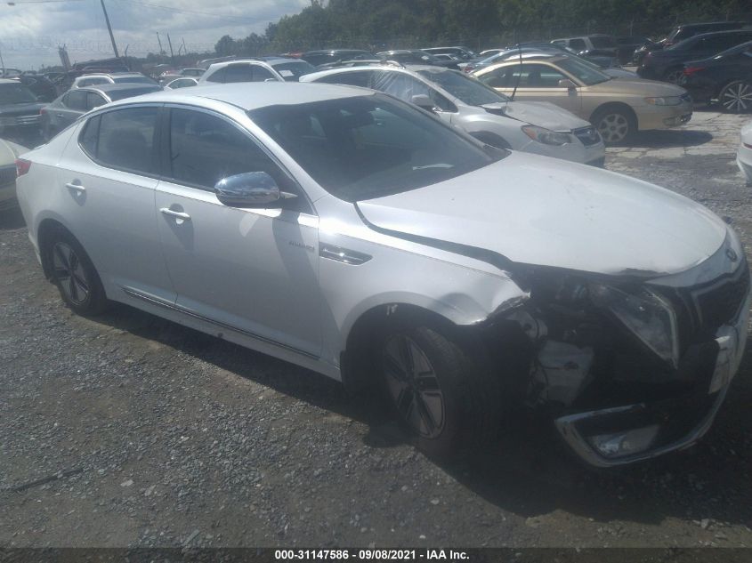 2013 KIA OPTIMA HYBRID LX KNAGM4AD9D5038506