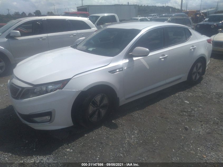 2013 KIA OPTIMA HYBRID LX KNAGM4AD9D5038506