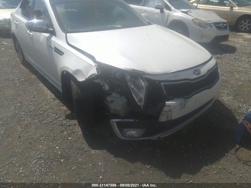 2013 KIA OPTIMA HYBRID LX KNAGM4AD9D5038506