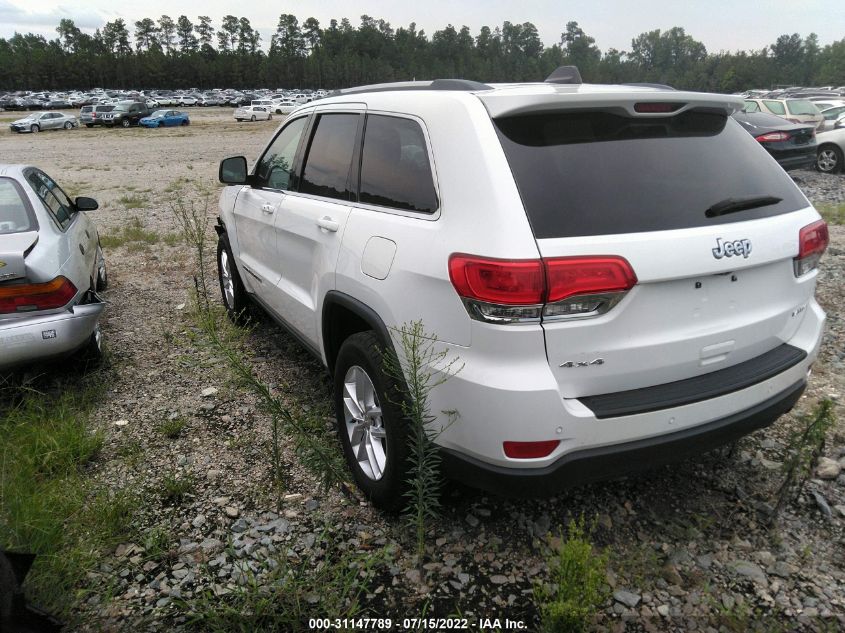 2017 JEEP GRAND CHEROKEE LAREDO 1C4RJFAG6HC842712