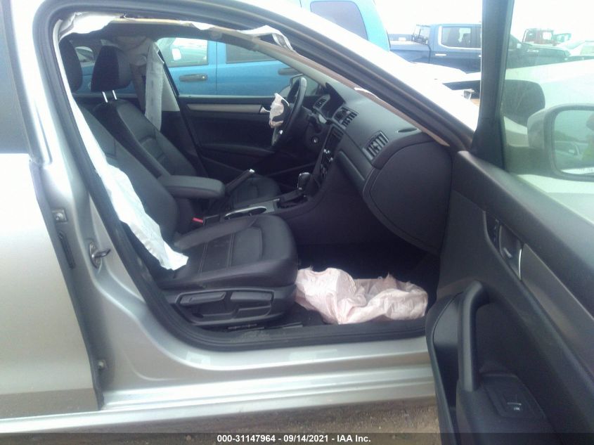 2014 VOLKSWAGEN PASSAT TDI SE W/SUNROOF 1VWBN7A35EC076585