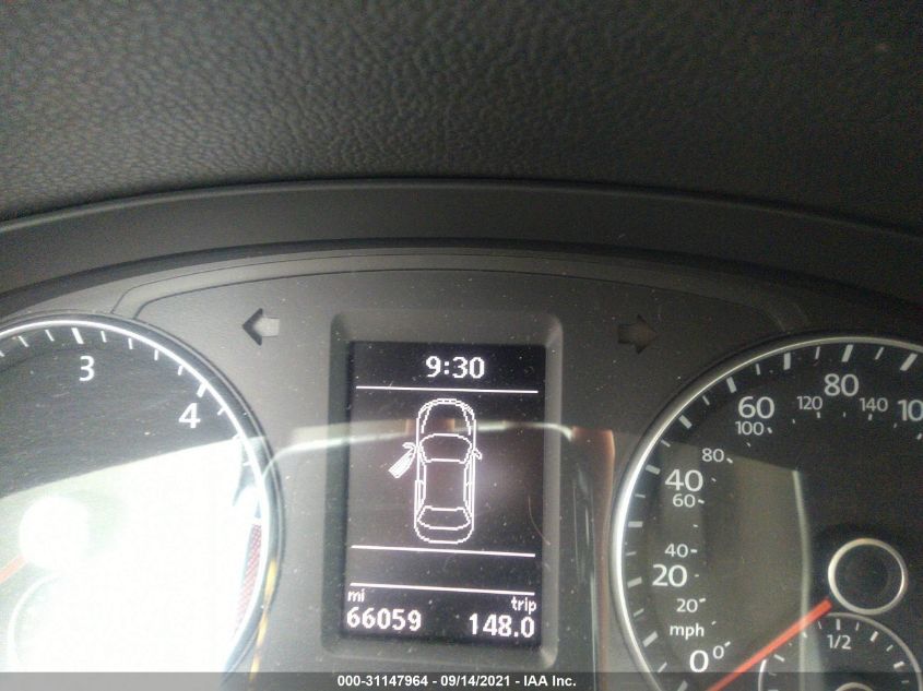 2014 VOLKSWAGEN PASSAT TDI SE W/SUNROOF 1VWBN7A35EC076585