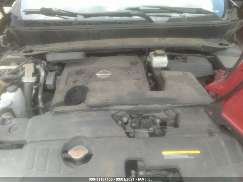 2013 NISSAN PATHFINDER SL 5N1AR2MN2DC619954