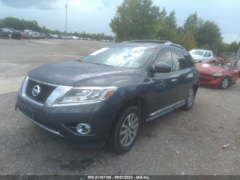 2013 NISSAN PATHFINDER SL 5N1AR2MN2DC619954