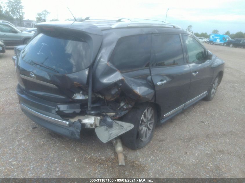 2013 NISSAN PATHFINDER SL 5N1AR2MN2DC619954