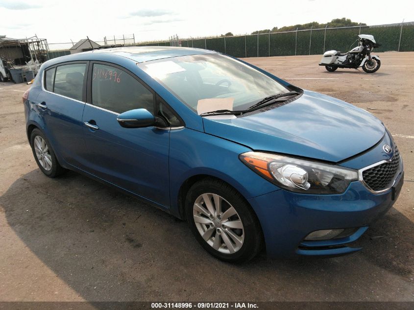 2015 KIA FORTE 5-DOOR EX KNAFX5A84F5356483