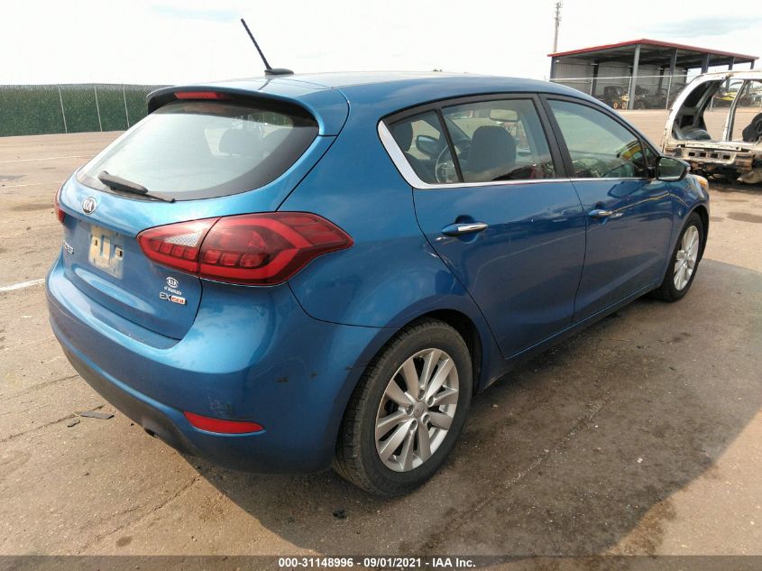 2015 KIA FORTE 5-DOOR EX KNAFX5A84F5356483