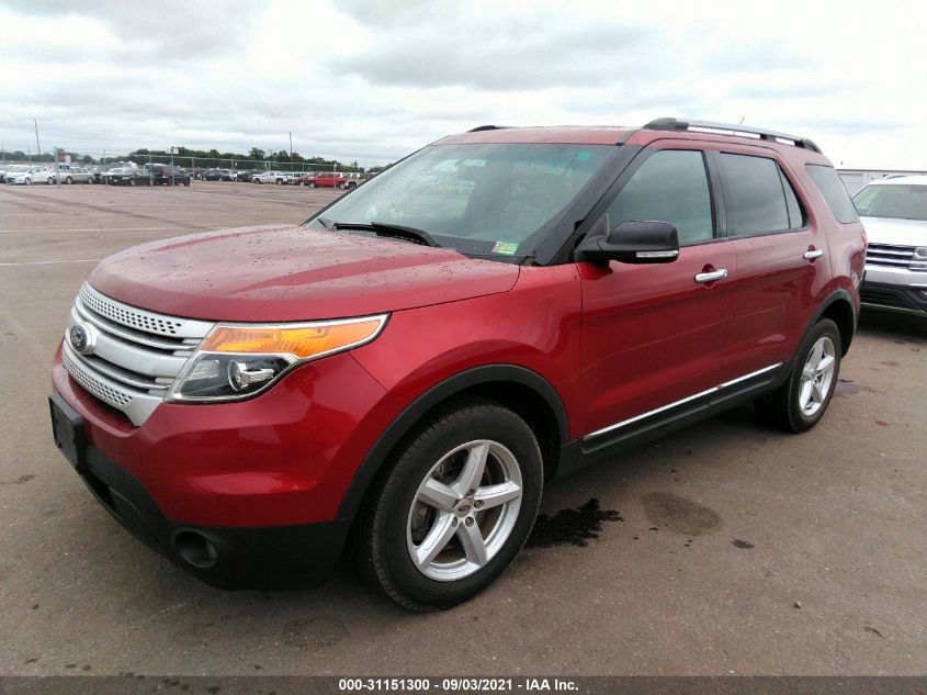2013 FORD EXPLORER XLT 1FM5K8D83DGC10311