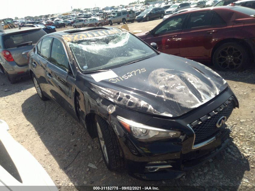 2014 INFINITI Q50 PREMIUM JN1BV7ARXEM698779