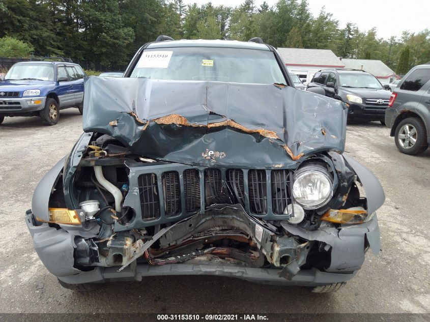 1J4GL48K15W580246 2005 JEEP LIBERTY SPORTphoto 6