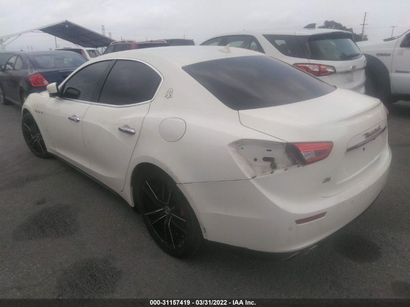 2014 MASERATI GHIBLI S Q4 ZAM57RTA4E1112064
