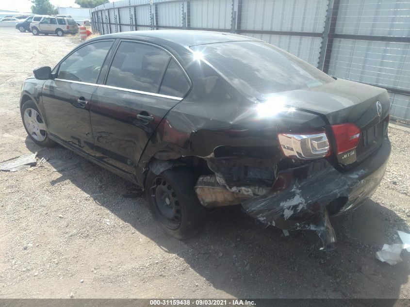 2013 VOLKSWAGEN JETTA SEDAN SE 3VWDP7AJXDM354217
