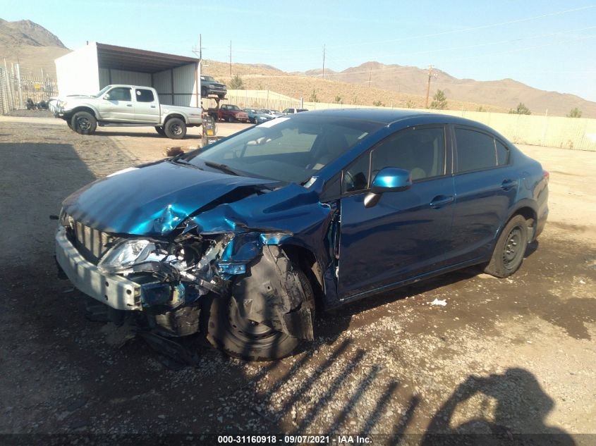 2013 HONDA CIVIC SDN LX 2HGFB2F58DH563173