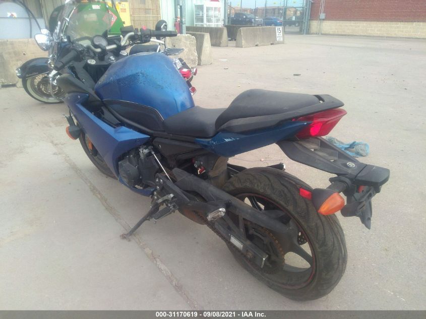 2012 YAMAHA FZ6 R JYARJ18E2CA009691