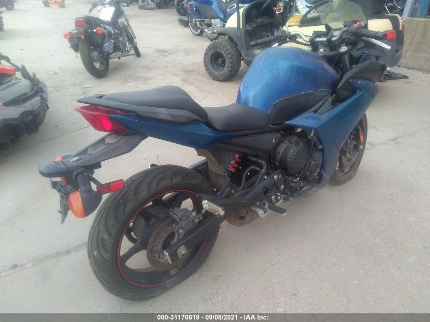 2012 YAMAHA FZ6 R JYARJ18E2CA009691