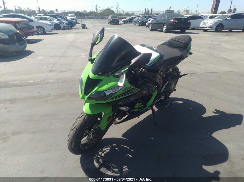 2016 KAWASAKI ZX636 F JKBZXJF14GA008363