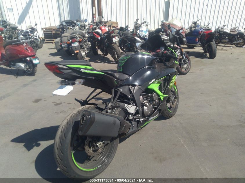 2016 KAWASAKI ZX636 F JKBZXJF14GA008363