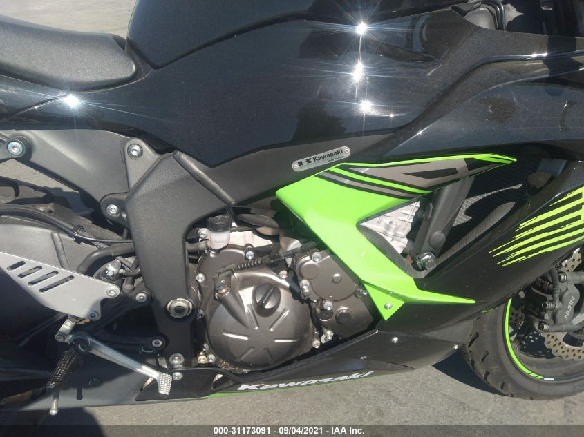 2016 KAWASAKI ZX636 F JKBZXJF14GA008363