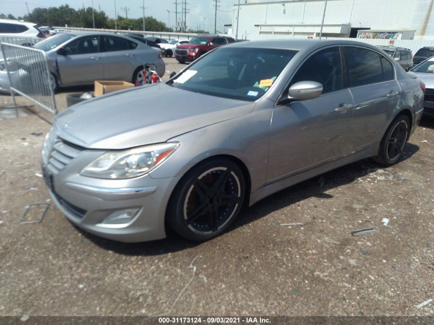 2013 HYUNDAI GENESIS 3.8L KMHGC4DD8DU232432