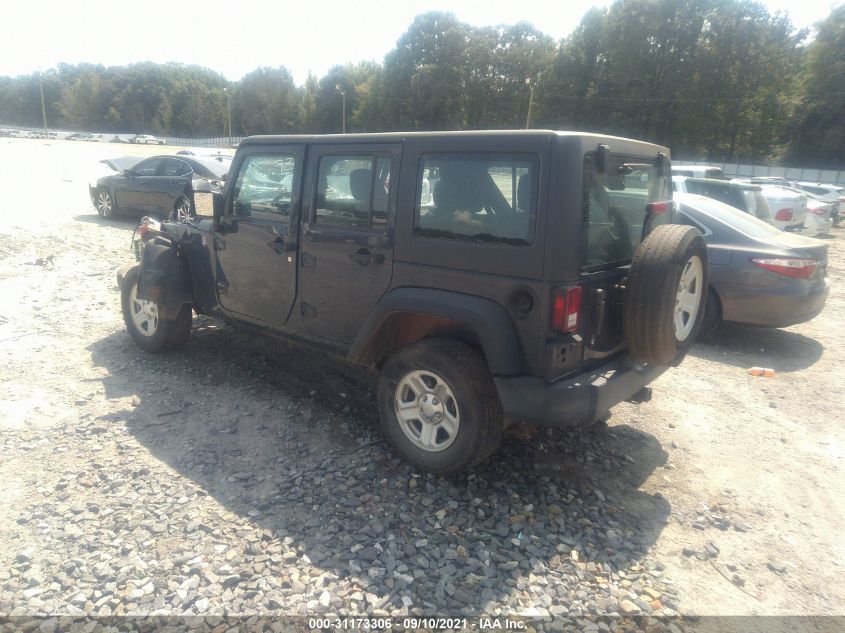 2016 JEEP WRANGLER UNLIMITED SPORT 1C4BJWDG3GL348951