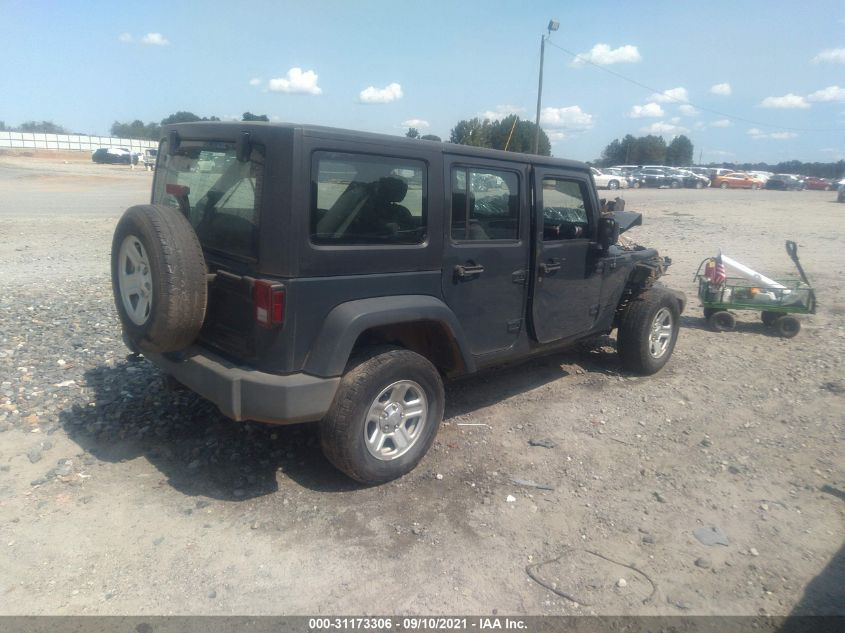 2016 JEEP WRANGLER UNLIMITED SPORT 1C4BJWDG3GL348951