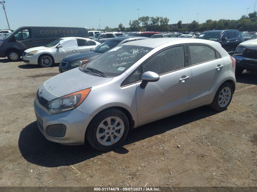 2013 KIA RIO LX KNADM5A34D6213559