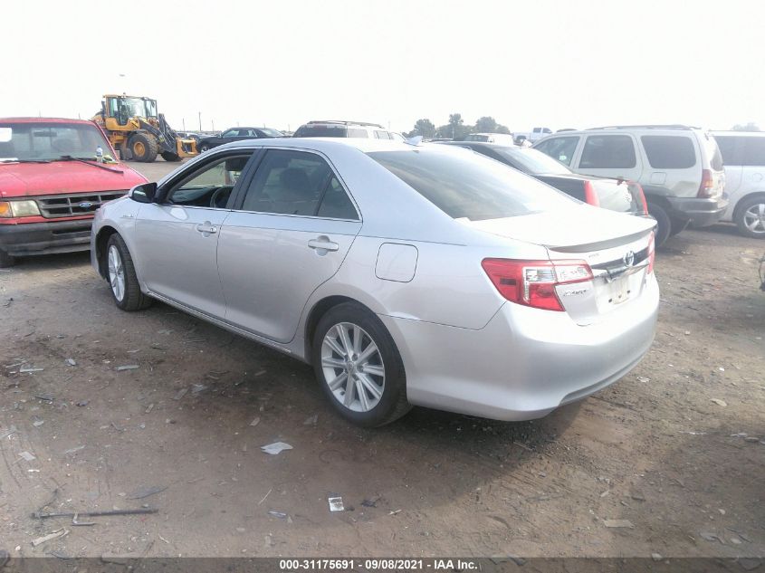 2013 TOYOTA CAMRY HYBRID LE/XLE 4T1BD1FK3DU073725