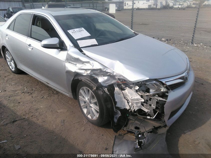 2013 TOYOTA CAMRY HYBRID LE/XLE 4T1BD1FK3DU073725