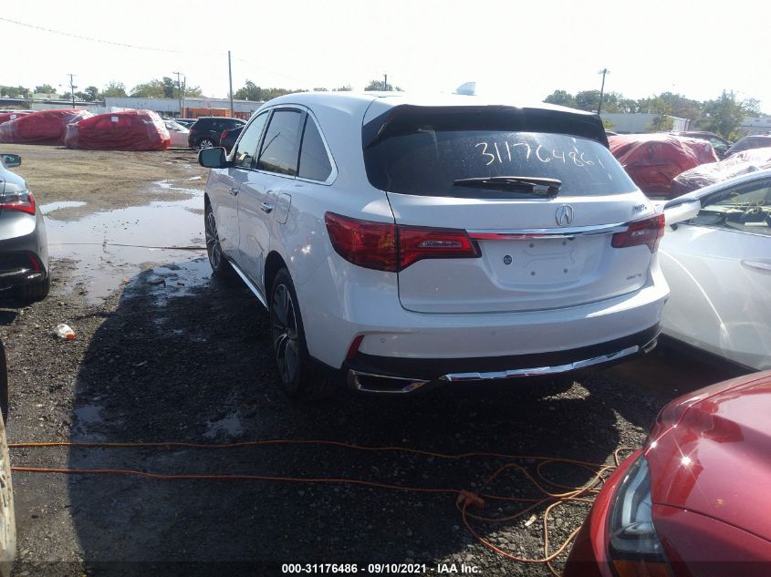 2019 ACURA MDX W/TECHNOLOGY 5J8YD4H71KL005436