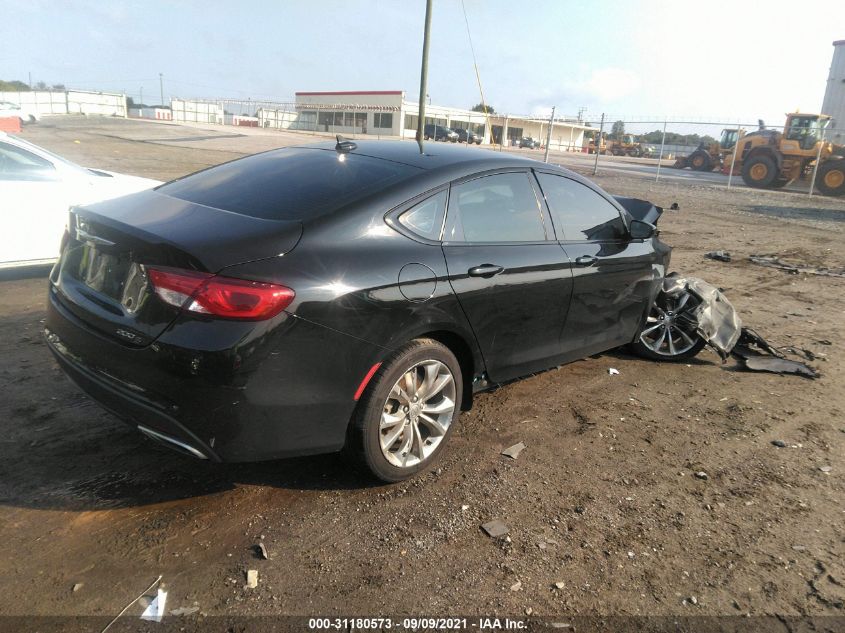 2015 CHRYSLER 200 S 1C3CCCDG1FN523010