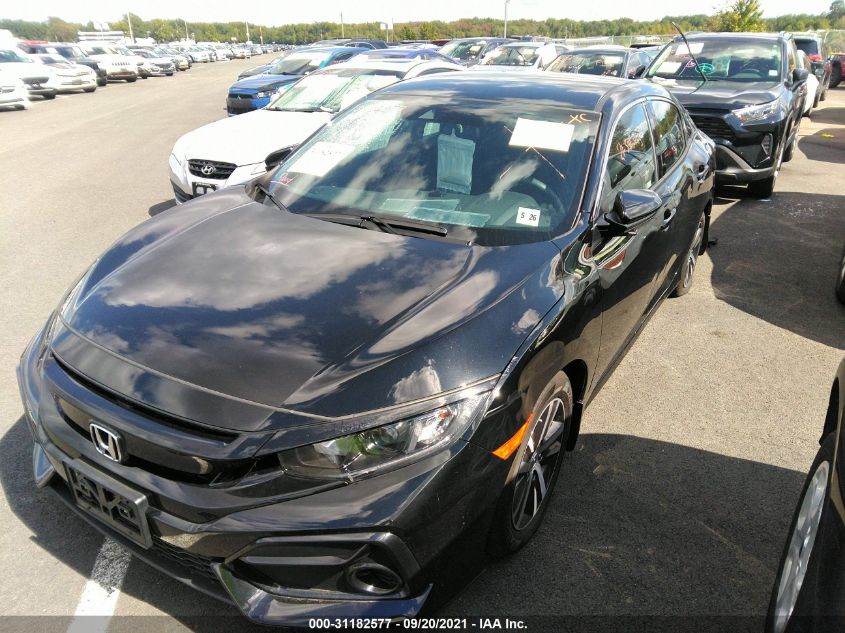 2021 HONDA CIVIC HATCHBACK LX SHHFK7H39MU404996