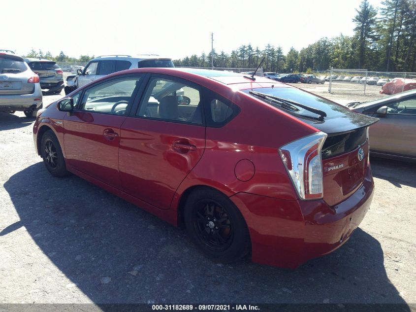 2013 TOYOTA PRIUS ONE/TWO/THREE/FOUR/FIVE JTDKN3DU5D1698193