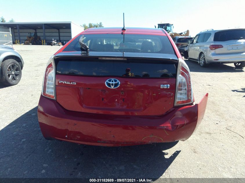 2013 TOYOTA PRIUS ONE/TWO/THREE/FOUR/FIVE JTDKN3DU5D1698193