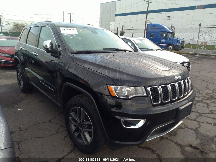 2019 JEEP GRAND CHEROKEE LIMITED 1C4RJFBG3KC542048