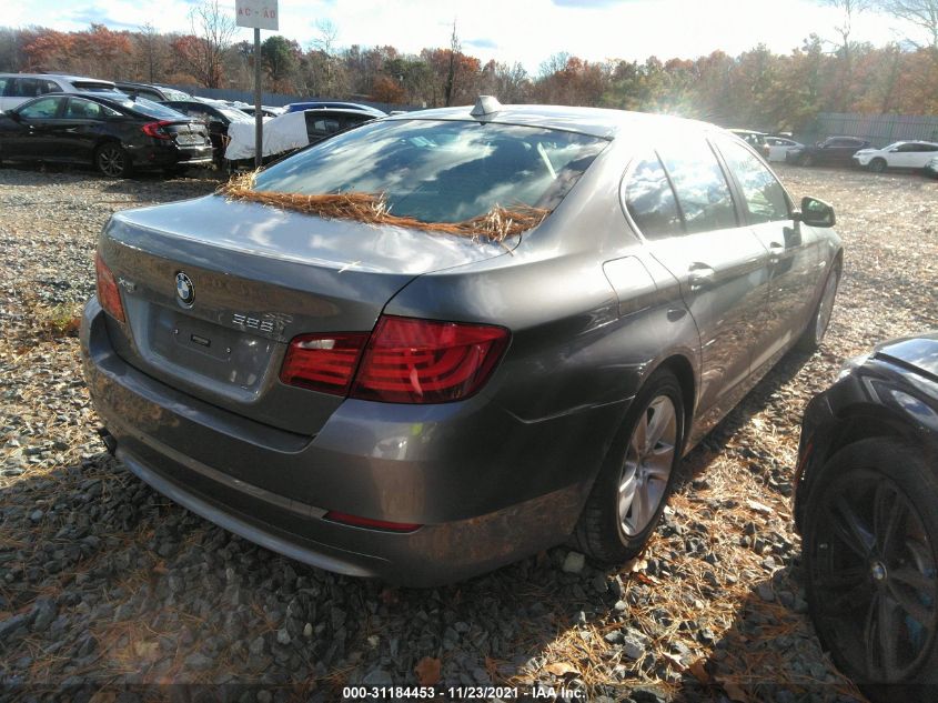 2013 BMW 5 SERIES 528I XDRIVE WBAXH5C57DD110776