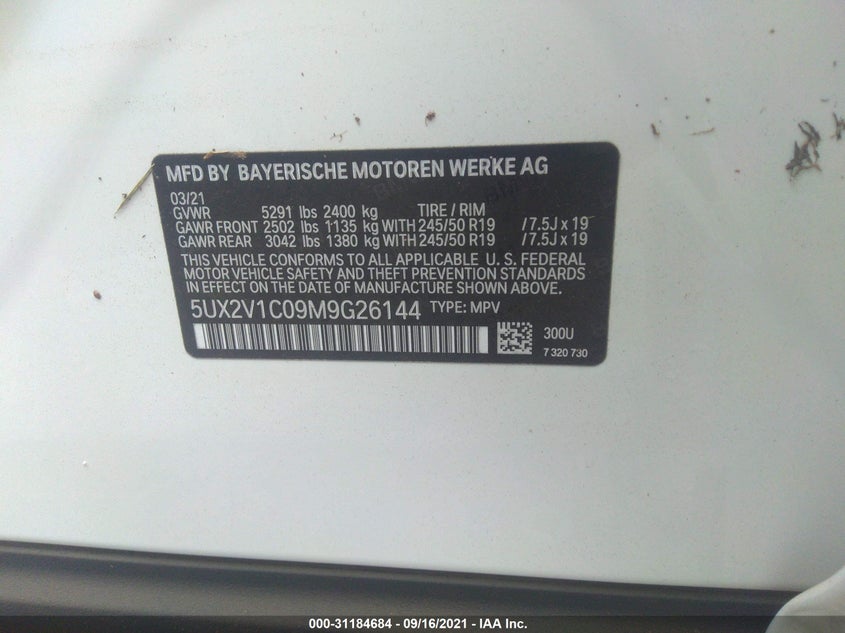 BMW X4 2021