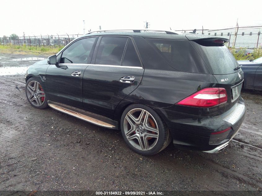 2013 MERCEDES-BENZ M-CLASS ML 63 AMG 4JGDA7EB8DA121274