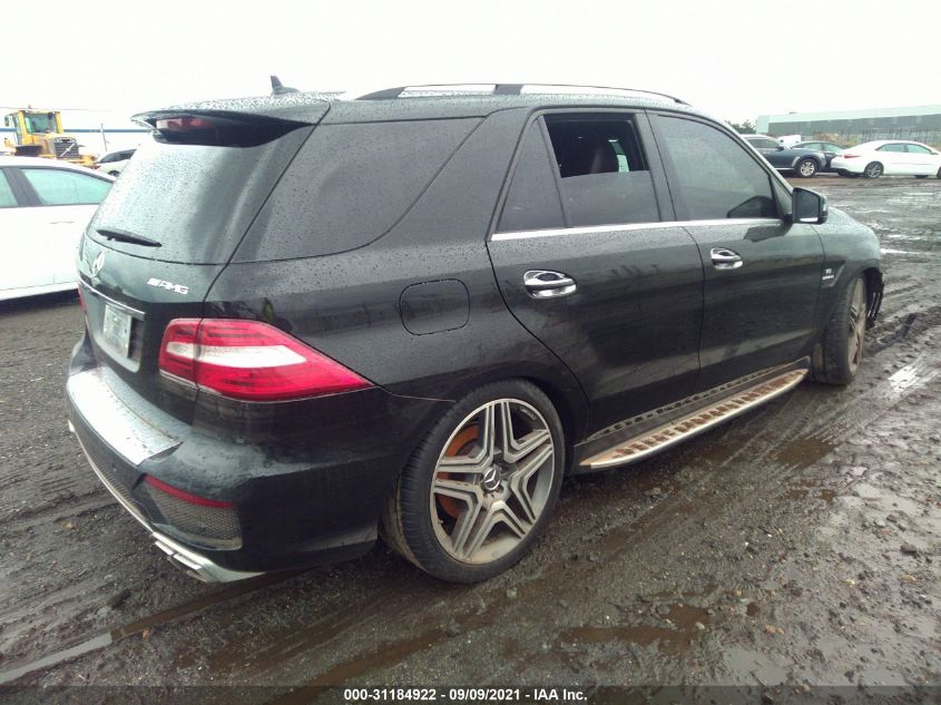 2013 MERCEDES-BENZ M-CLASS ML 63 AMG 4JGDA7EB8DA121274