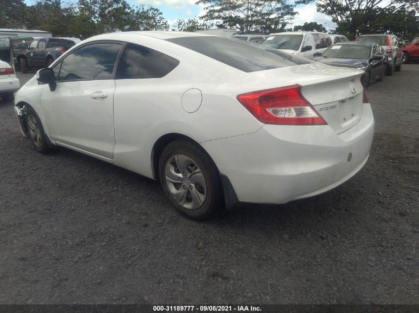 2013 HONDA CIVIC CPE LX 2HGFG3B57DH524605