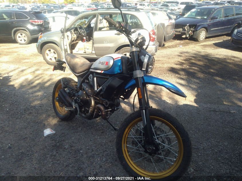 2021 DUCATI SCRAMBLER DESERT SLED ML0KAFPM0MT002210