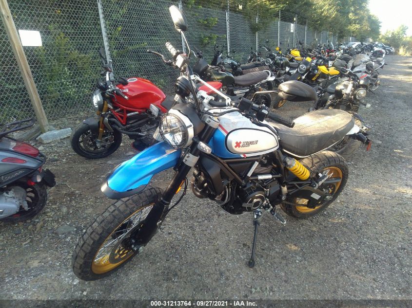 2021 DUCATI SCRAMBLER DESERT SLED ML0KAFPM0MT002210