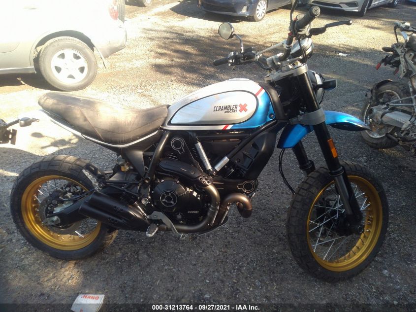 2021 DUCATI SCRAMBLER DESERT SLED ML0KAFPM0MT002210