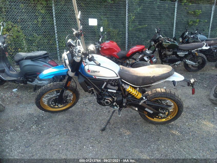 2021 DUCATI SCRAMBLER DESERT SLED ML0KAFPM0MT002210