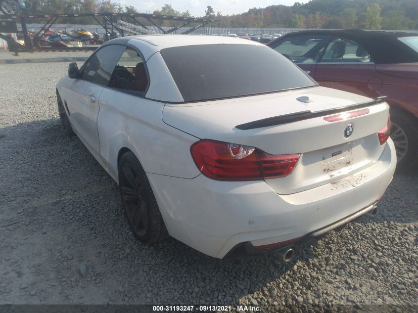 2015 BMW 4 SERIES 435I XDRIVE WBA3T7C56FPW79029