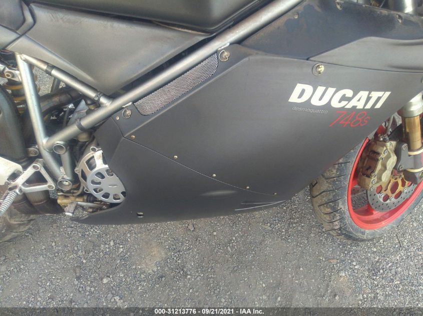 2002 DUCATI 748S ZDMH300AA2B013101