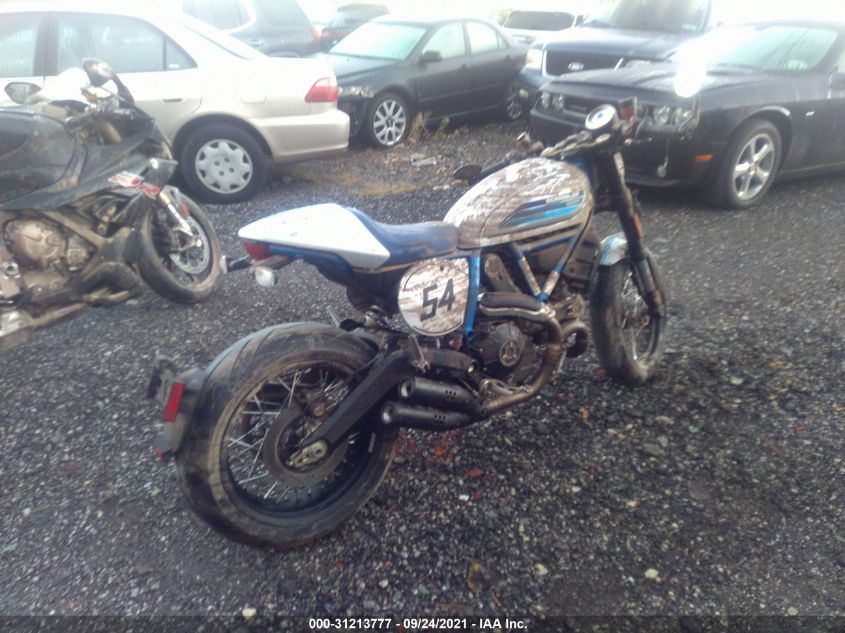 2020 DUCATI SCRAMBLER DESERT SLED ML0KAFPM7LT016734