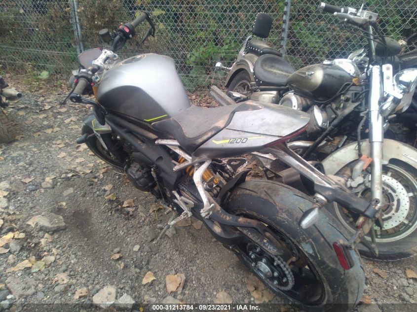 2022 TRIUMPH MOTORCYCLE STREET TRIPLE 1200 RS SMTP01STXNTAG4385