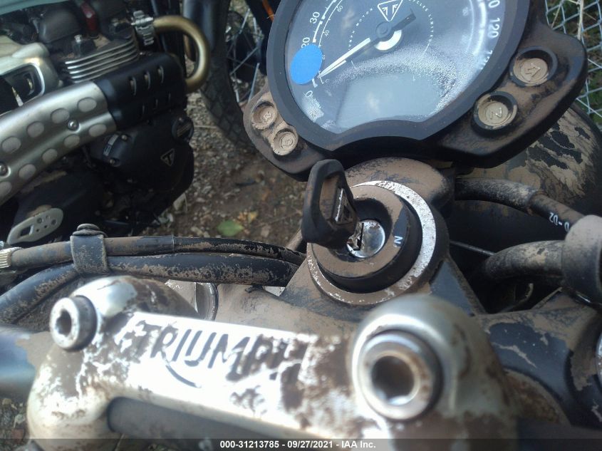 2022 TRIUMPH MOTORCYCLE STREET TWIN SMTD31G74NTAH9888