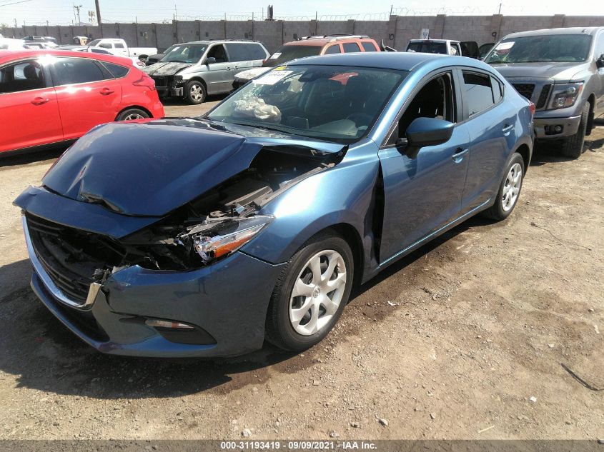 2018 MAZDA MAZDA3 4-DOOR SPORT 3MZBN1U74JM229526