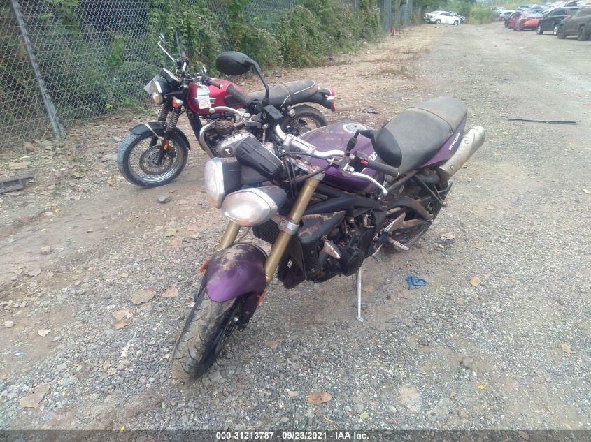 2012 TRIUMPH MOTORCYCLE STREET TRIPLE 675 SMTD01NE7CT514637